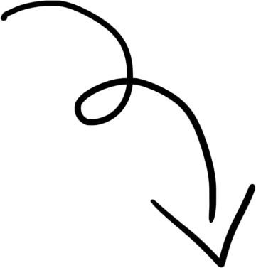 Black color drawing arrow, loop arrow, angle, leaf