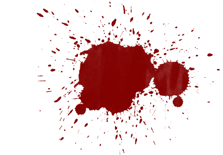 Blood color Splash background png image