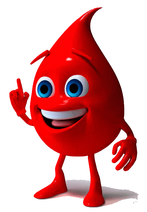 Blood donation fictional character background png image
