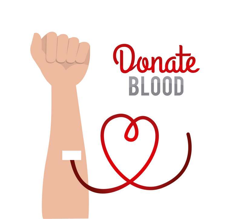 Blood donation of medical material background png