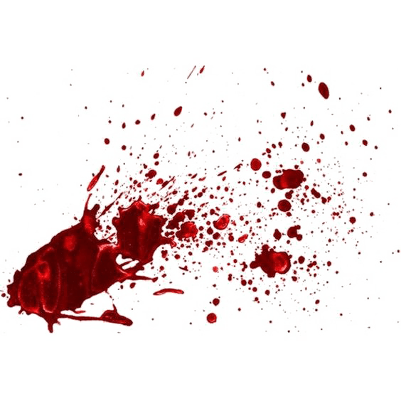 Blood splash effect background png image