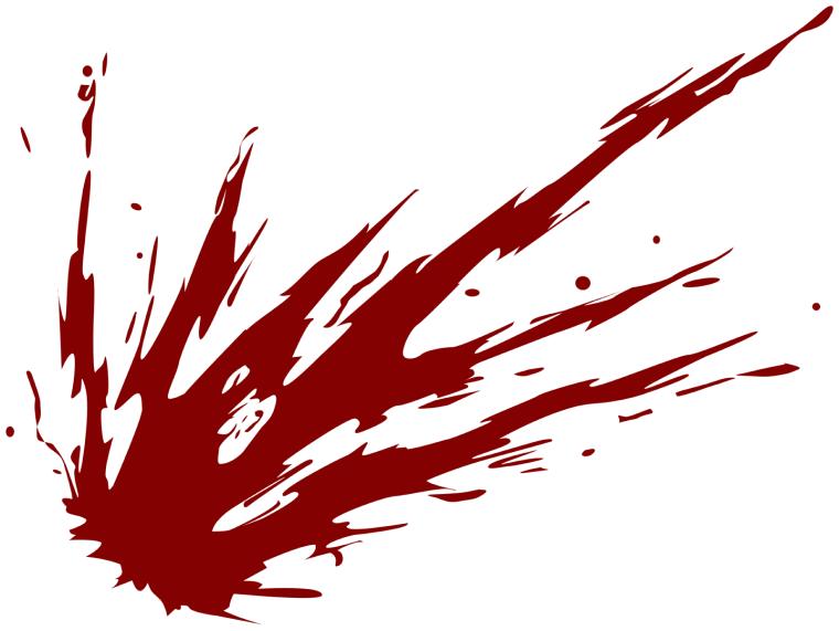 Blood splatter background png image