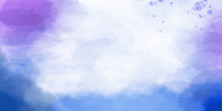 Blue and watercolor painting sunlight background png