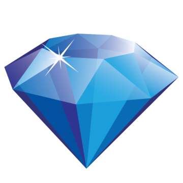 Blue color diamond jewellery, diamond, floating
