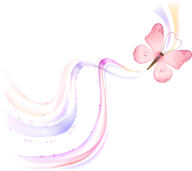 Butterfly Drawing pink color background png image