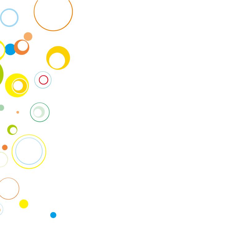 Colorful bubbles background png image