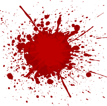 Crime scene blood background png image