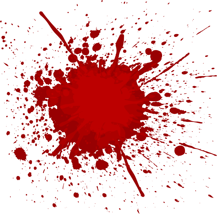 Crime scene blood background png image