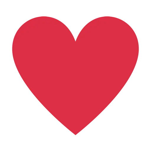 Heart, heart icon, love, love icon, red color heart, png