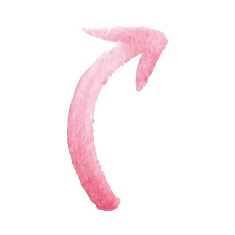 Pink arrow illustration, arrow icon pink, pink upper arrows