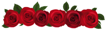 Red rose flowers, artificial Flower design png image