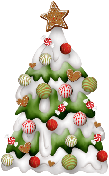 Santa Claus Christmas Tree Reindeer, Christmas tree