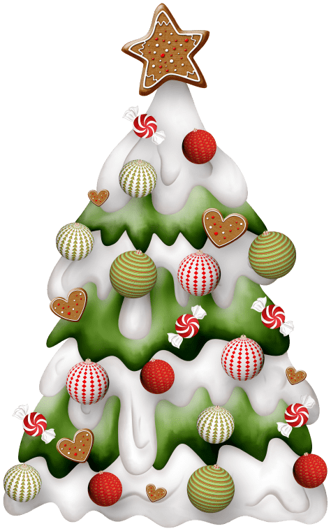 Santa Claus Christmas Tree Reindeer, Christmas tree