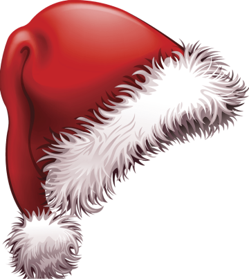 Santa Claus hat background png image