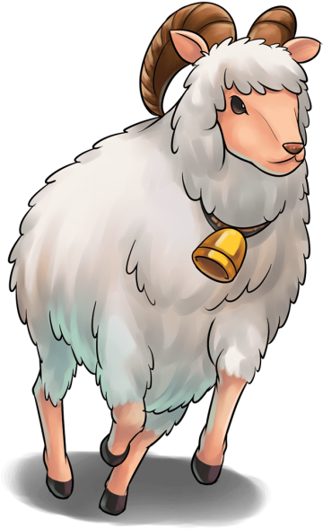 Sheep cattle goat background png image