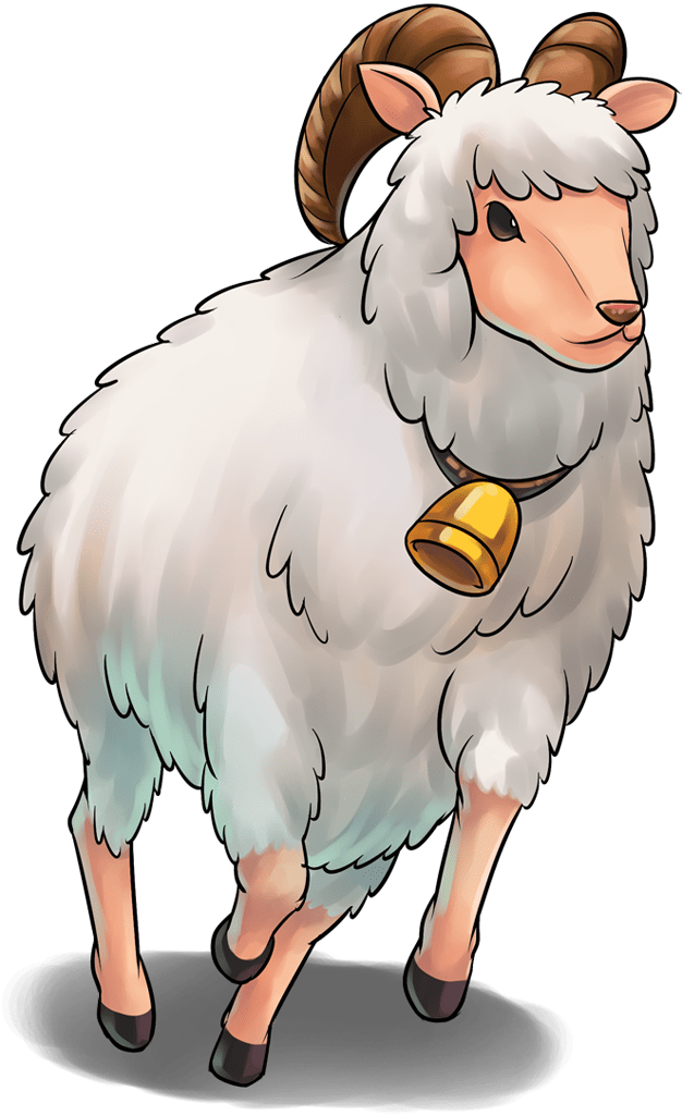 Sheep cattle goat background png image