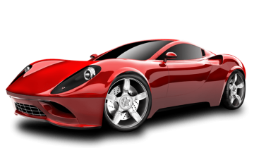 Sports Car, Red Color Car, car png