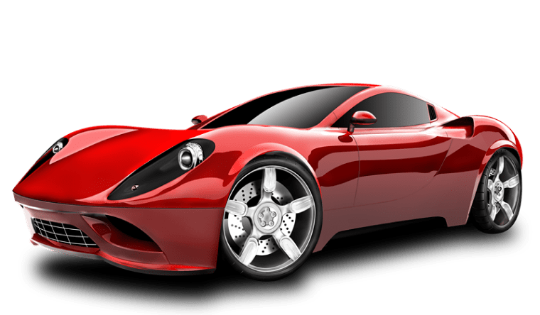 Sports Car, Red Color Car, car png