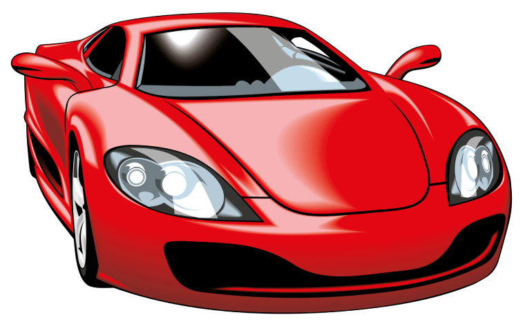 Sports Car, Red color sports car, new model car png free