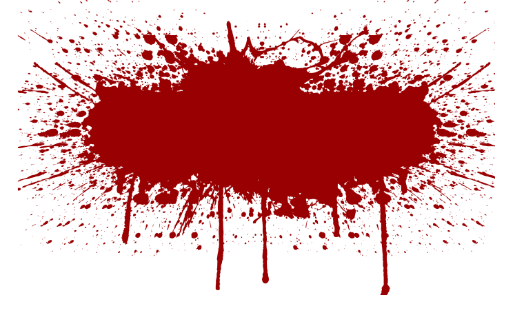 Spray the blood background png image