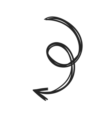 Swirling arrow illustration, Arrow Drawing Sketch