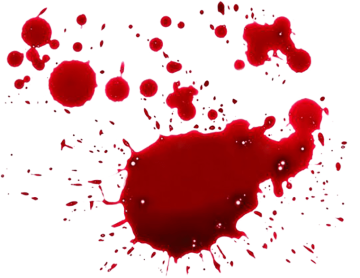 Theatrical blood background png image