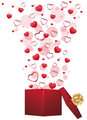 Valentine's Day Gift Heart, Red Gift with Heart, love, wish