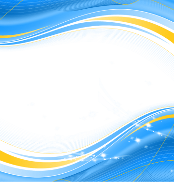 blue and yellow border background png image.