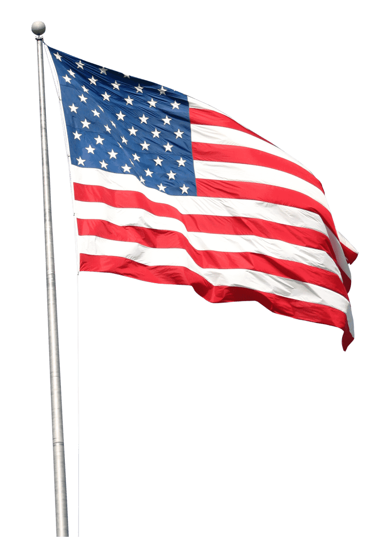 Flag of the USA, American Flag, Flag of the United States PNG Transparent background free for patriotic and educational designs