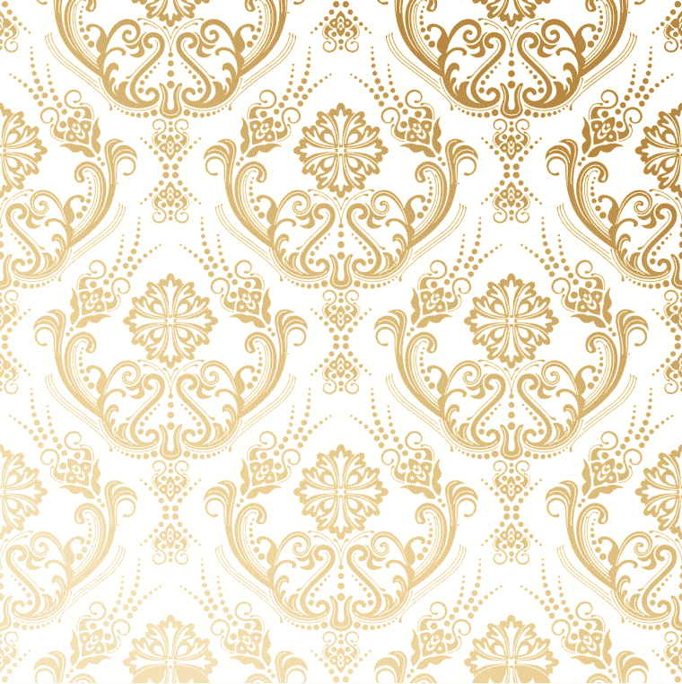orange and white floral pattern template background png