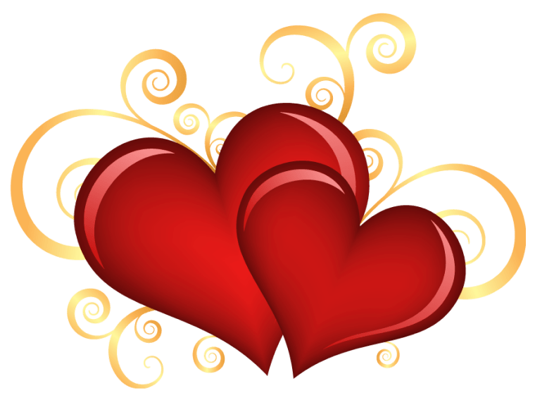 Two red hearts, Heart, Hearts, love, text, dating png