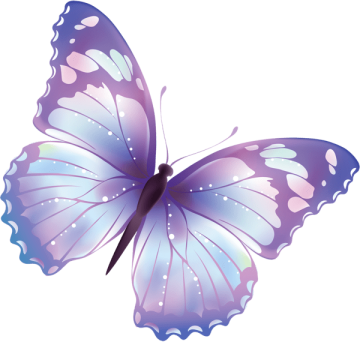 Blue color butterfly free content, purple color butterfly