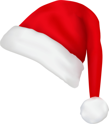 Christmas cap background png image