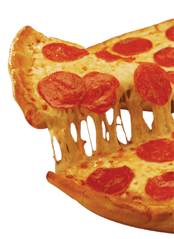 Pizza fast food, junk food, cuisine pizza of the USA