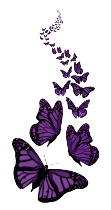 Purple color butterfly for desktop wallpaper, butterfly png