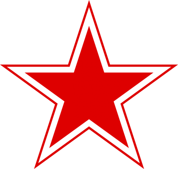 Red star Scalable Graphics background png image