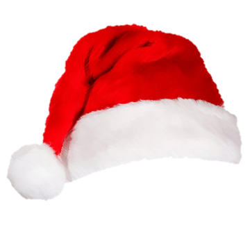 Santa Claus Christmas Hat background png image