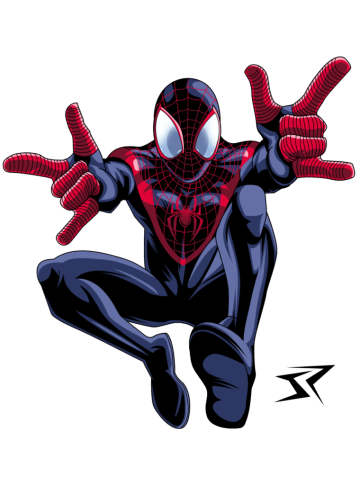 Spider-Man Miles Morales background png image