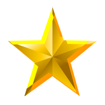Star 3D graphics background png image