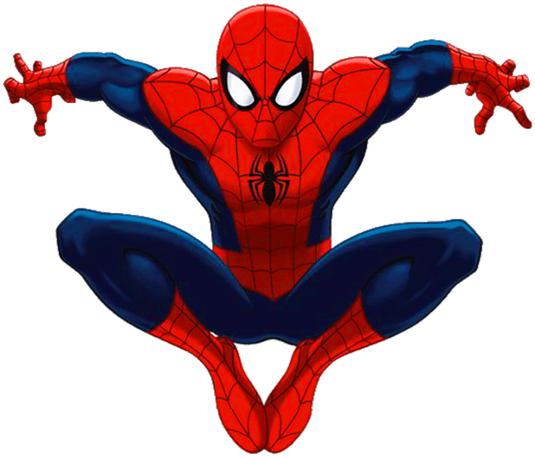 blue and red Spider-Man background png image