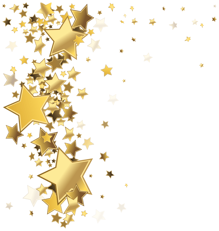 gold-colored star background png image