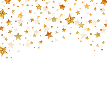 golden stars background png image