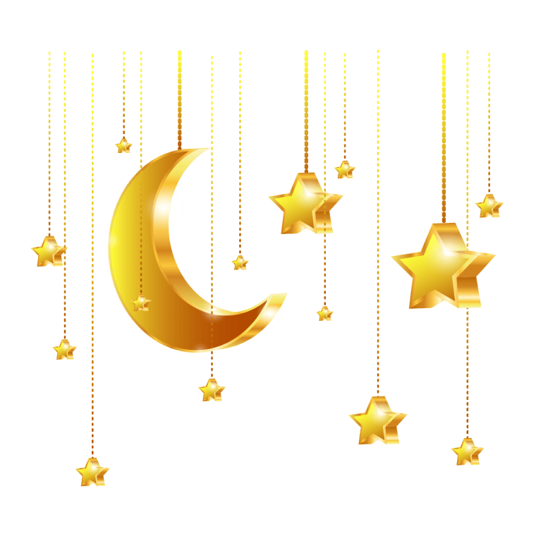 moon and stars background png image