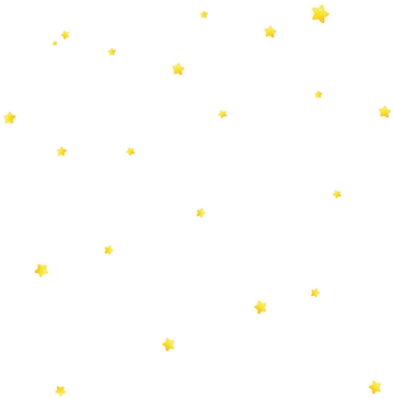 Falling golden star background png image
