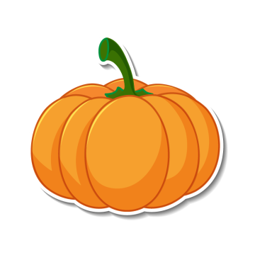 cute pumpkin drawing by illustration