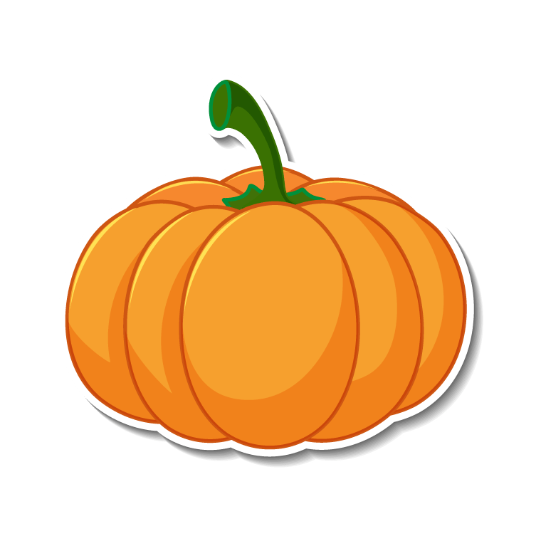 cute pumpkin drawing by illustration