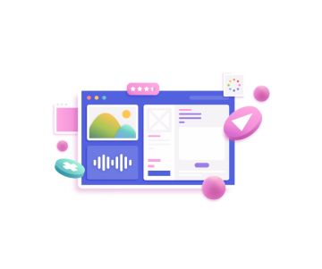 digital media solutions for landing page template