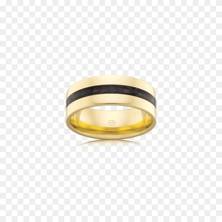 Black Is Bold Spectrum Wedding Ring Transparent Background