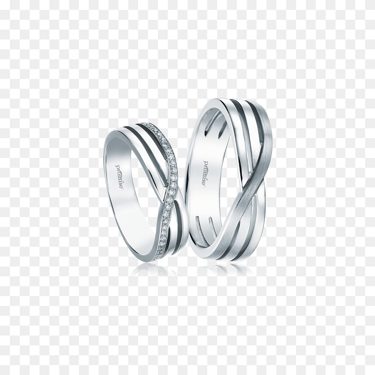 Dual Wedding Ring Ceremony Transparent Background