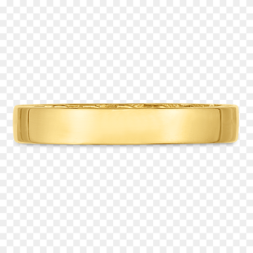 New Golden Wedding Ring Clipart Transparent Background